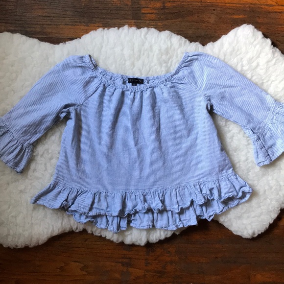 Sanctuary Tops - Small Sanctuary Ruffle crop top